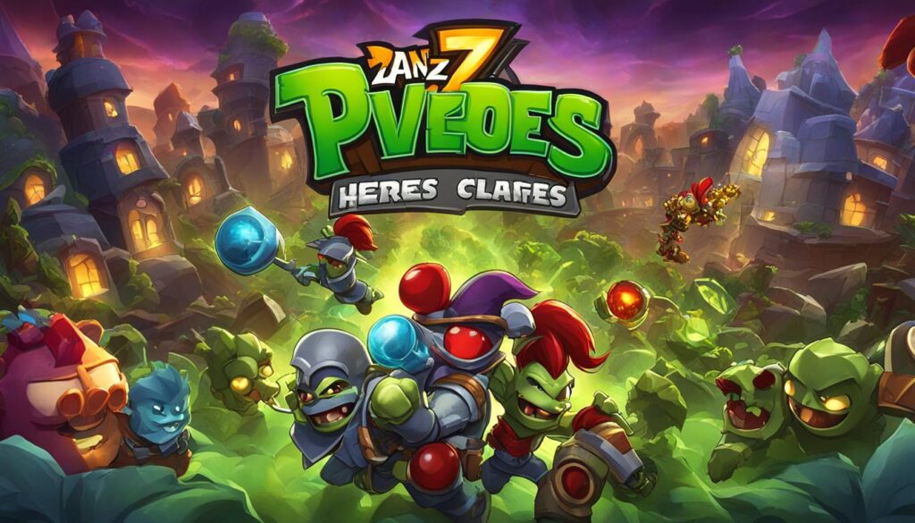 pvz heroes strategy game