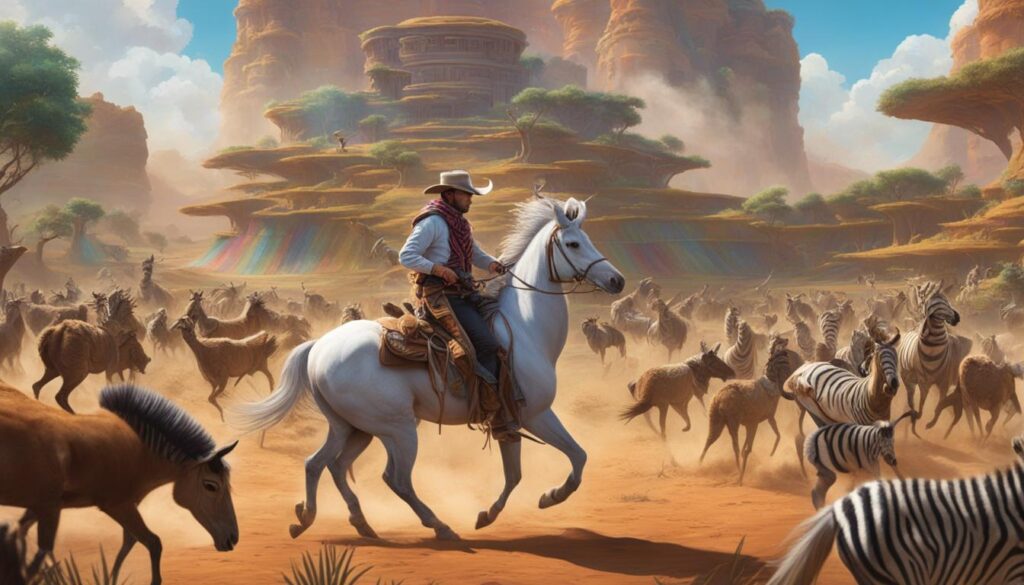 rodeo stampede secret animals