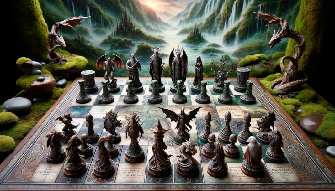 lotr chess set